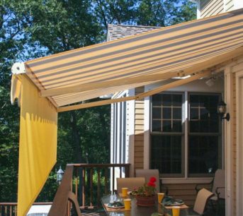 What should I look for when buying awnings?