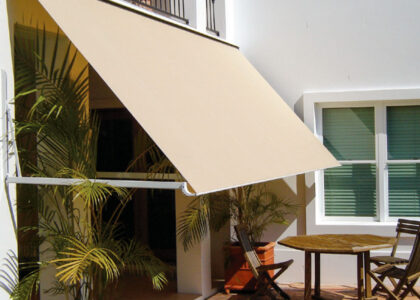 Renson Sunflex Pivot Arm Awning System in Perth from Sola Shade